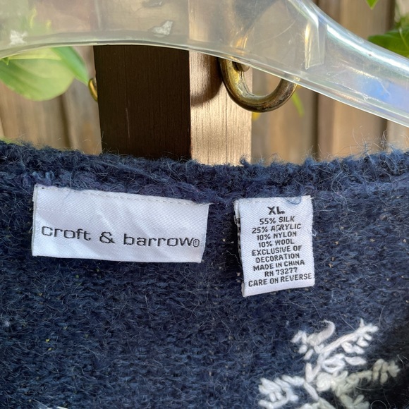 Croft and Barrow knit Christmas Sweater - Picture 3 of 7